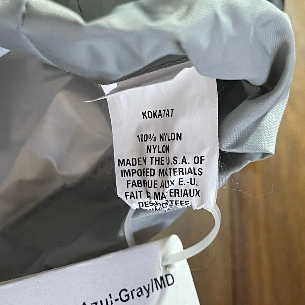 Kokatat Tropos Re-Action Jacket paddle blue and gray S/M